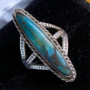 Turquoise Silver Women's Ring